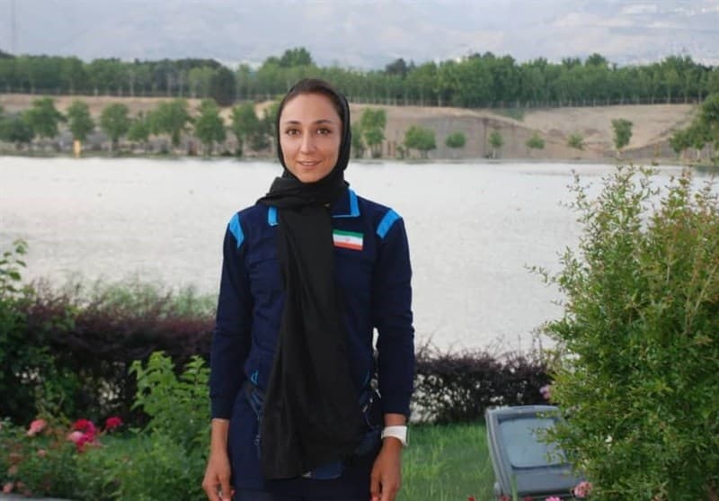 آسیب‌ دیدگی نازنین ملایی در تمرین