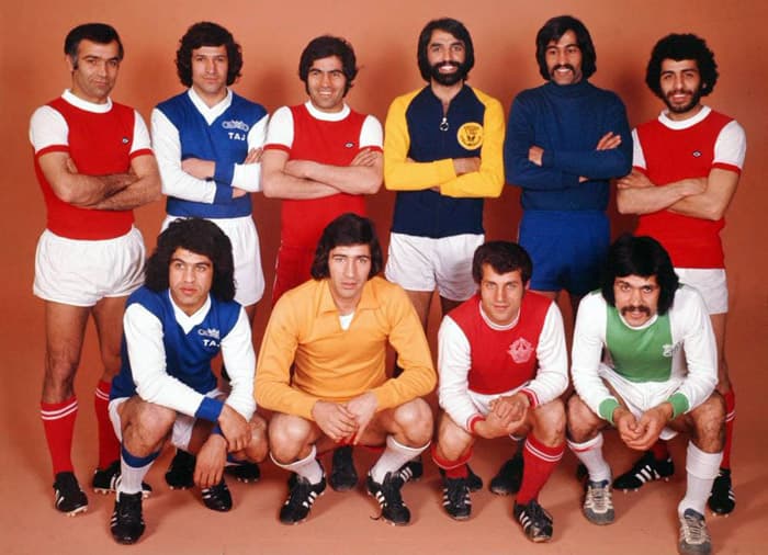 فوتبال ایران - اسطوره های فوتبال ایران - بازیکنان لیگ در دهه 50 - فوتبال ایران در دهه 50